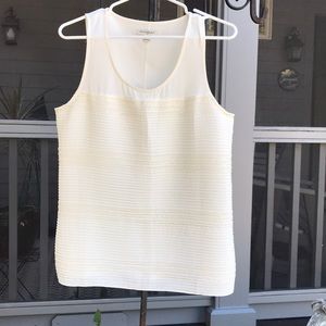 Beautiful cream colored beaded blouse